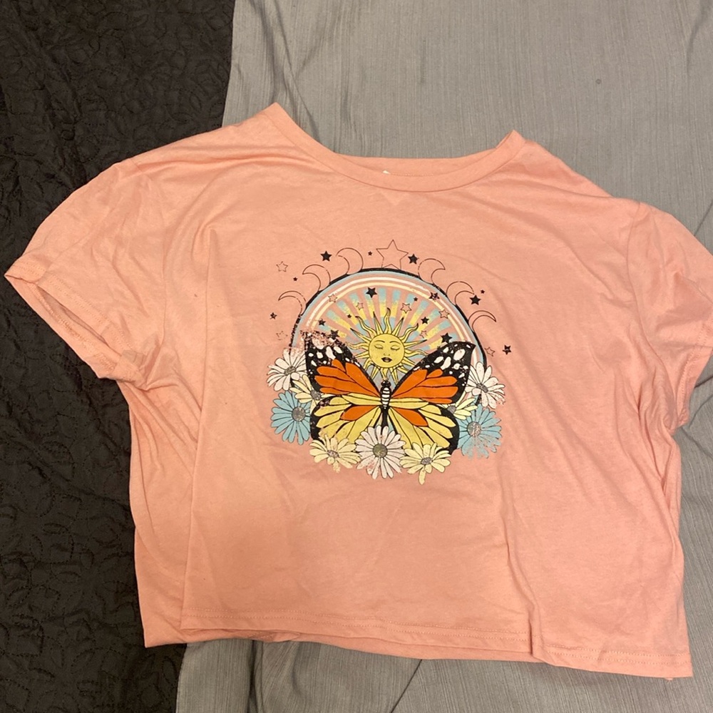 WOMENS SLEEP BABY TEE BY NO BOUNDRIES